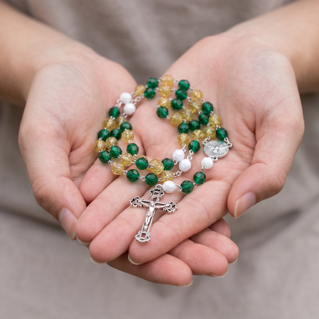 Handmade Faceted Traditional Catholic Rosary - Colorado State University