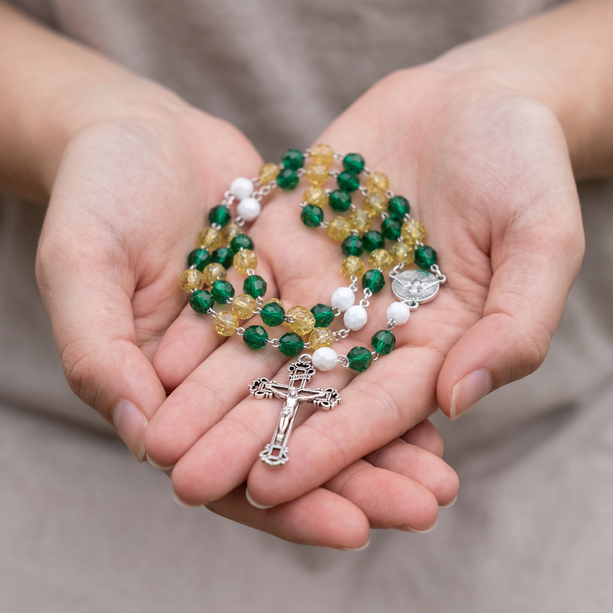 Handmade Faceted Traditional Catholic Rosary - Colorado State University