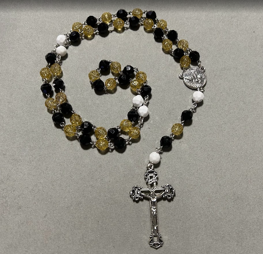 Handmade Faceted Traditional Catholic Rosary - CU Boulder